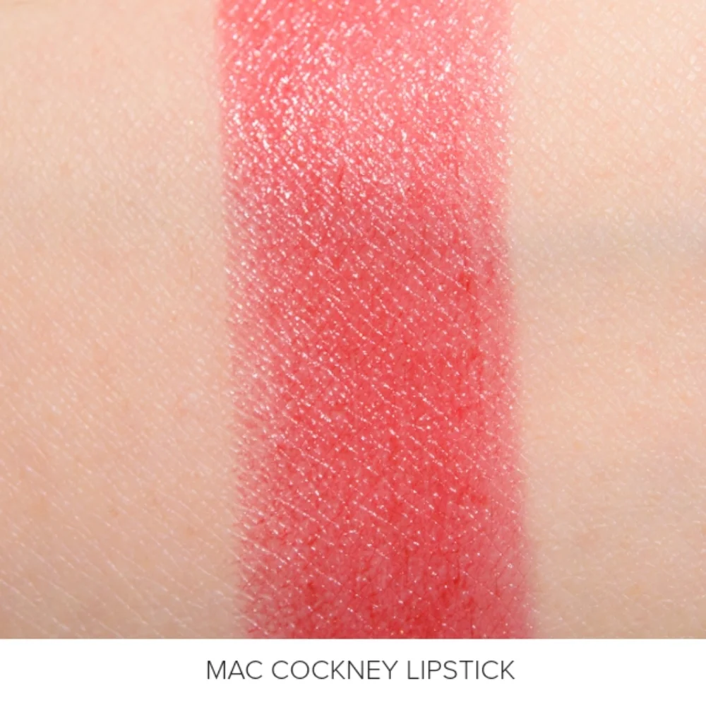 HP🔥🆕 MAC Cosmetics Lustre Lipstick 502 COCKNEY Red - 0.10 oz Full Size - NIB
